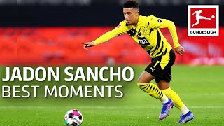 Jadon Sancho  Best Moments Goals Skills amp More [upl. by Jahncke]