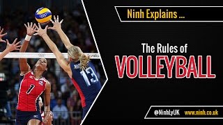 The Rules of Volleyball  EXPLAINED [upl. by Faustena]