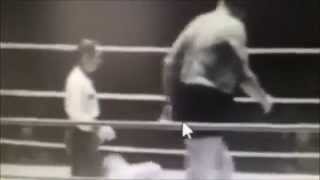 Tallest Wrestler Ever Eight Foot Tall  Rare Gargantua Wrestling Footage 84quot [upl. by Hanah641]