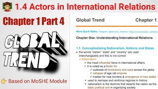 Global Trend Chapter 1  Part 4 [upl. by Ellerahs]