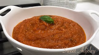 Easy Homemade Marinara Sauce  Pizza Sauce  Pasta Sauce  Ragu Sauce [upl. by Ami]