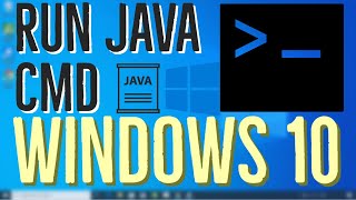 How to Run Java Program in Command Prompt CMD in Windows 10 [upl. by Beitch]