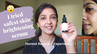 I Tried Safest Skin Brightening Serum  My Honest Review 💯  Anbudan PRIYA ✨ [upl. by Garik]