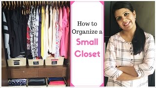 How To Organize A Small Closet Closet organization Ideas [upl. by Rianna343]