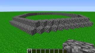 Minecraft how to build an erupting volcano tutorial 171 [upl. by Okorih]