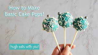 How to Make Basic Cake Pops [upl. by Thaddus]