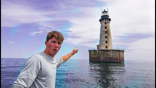 Exploring an Abandoned Light House from the 1800s VERY Creepy [upl. by Sparky]