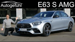 new Mercedes E63 S AMG FULL REVIEW 2021 MercedesAMG E63 S Facelift  Autogefühl [upl. by Acile]