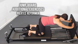 Jump Board Additional Exercises  Pilates Reformer [upl. by Eetse]