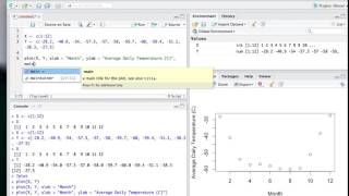 RStudio Introduction to Simple XY Plots [upl. by Menashem92]