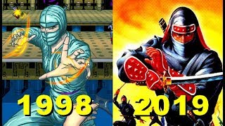 Evolution of Shinobi game 19872011 [upl. by Ecinwahs]