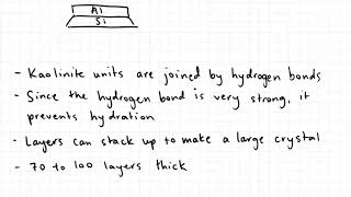 33 Kaolinite Montmorillonite Illite [upl. by Patrich651]