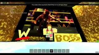 Sasha Banks Entrance Roblox [upl. by Timothy]