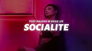 Post Malone amp Swae Lee  Socialite Lyric Video [upl. by Bengt]