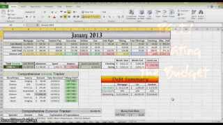 How to Make a Budget in Excel  Part 1 [upl. by Lyndsey881]