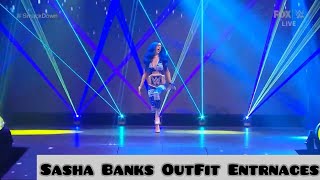 WWE Entrance Outfits Sasha Banks [upl. by Bryan]