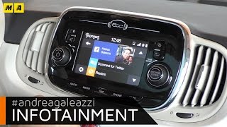 Uconnect Live  prova infotainment Fiat TIPO e 500 [upl. by Enahc]