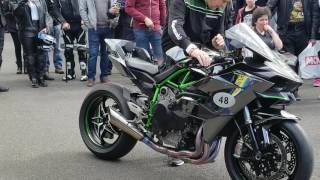 Kawasaki H2R Loud Revs [upl. by Ani]