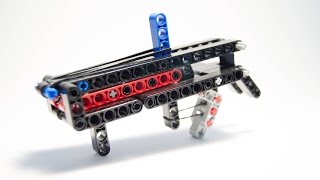 LEGO Technic  Simple and small working gun mechanism [upl. by Maurizia44]