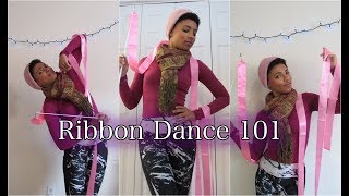 Ribbon Dance Beginner Tutorial [upl. by Airret]