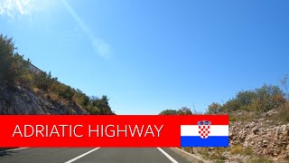 ADRIATIC HIGHWAY  JADRANKA 4K [upl. by Eelynnhoj]