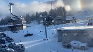 Whistler Blackcomb BC Excalibur Gondola [upl. by Neltiak]