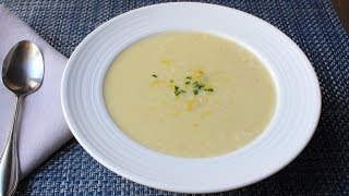 Avgolemeno Soup Recipe  How to Make Greek Lemon Chicken Rice Soup [upl. by Keegan]