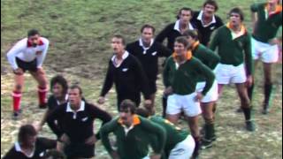 1976 Rugby Union match South Africa Springboks vs New Zealand All Blacks 3rd Test [upl. by Aivon]