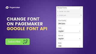 How to Change Your Font on Pagemaker [upl. by Yeblehs]