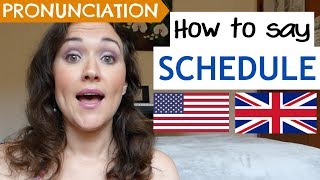 How to Pronounce SCHEDULE US UK amp Australian pronunciation [upl. by Yrrek]