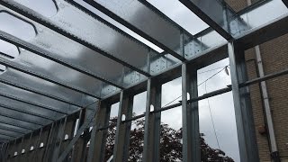 LightSteelFramed Buildings Benefit From Composite TotalJoist Steel Construction  Installation [upl. by Ahsaeyt]