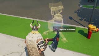 quotDÉPLOYER DES SCANNERS PRÈS DE RETAIL ROWquot FORTNITE [upl. by Llorre]