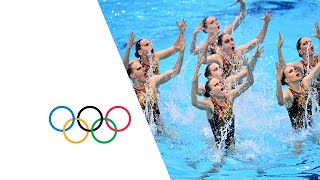 Russia Wins Teams Synchronized Swimming Gold  London 2012 Olympics [upl. by Flor]