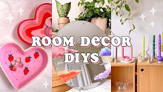 how to make your room AESTHETIC with DIYs 🎨 cheap room decor PART 1 [upl. by Coleen578]