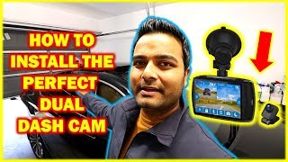 HOW TO Install a Front and Rear Dash Cam Complete Guide [upl. by Sufur]