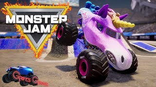 Monster Jam Steel Titans 2 Freestyle Tournament  Detroit [upl. by Schifra]