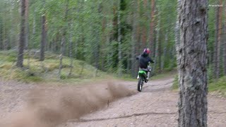 Kawasaki KX250  Incredible 2Stroke Sounds [upl. by Aehsat]