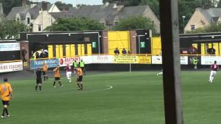 Alloa v Arbroath 25 08 2012 [upl. by Atsilac186]