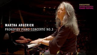 Martha Argerich Plays Prokofiev Piano Concerto No3  Singapore International Piano Festival 2018 [upl. by Saravat]