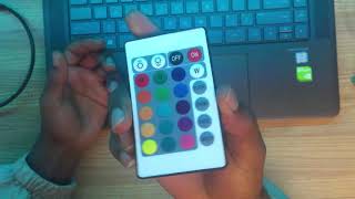 How to fix led strip light remote very simple [upl. by Ardnoet850]