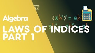 Laws of Indices  Part 1  Algebra  Maths  FuseSchool [upl. by Gideon]