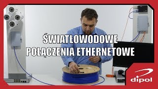 Światłowodowe połączenia ethernetowe [upl. by Pirali]