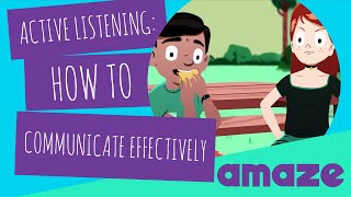 Active Listening How To Communicate Effectively [upl. by Ysdnyl]