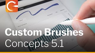 Create your own Brushes in Concepts 51 [upl. by Ylrebmik114]