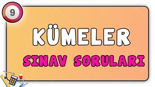 Kümeler Sınav Soruları FULL TEKRAR  9Sınıf Matematik  9sınıf matematik [upl. by Wang]