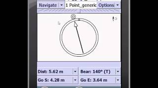 Navigating using Trimble TerraSync on a Windows Mobile Device [upl. by Jaynes]