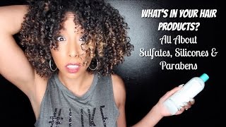 Whats in your Hair Products All About Sulfates Silicones amp Parabens  BiancaReneeToday [upl. by Manon]