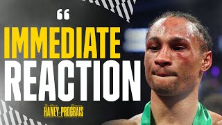 Regis Prograis Post Fight Press Conference After Devin Haney Defeat [upl. by Poock]