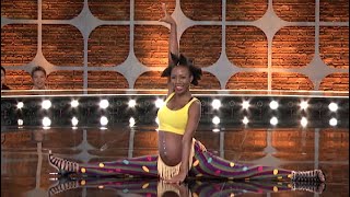 Korra Obidi Dean auditions pregnant in So you think you can dance Season 16 [upl. by Madson]