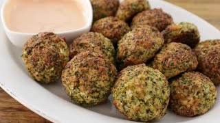 Broccoli Cheese Balls Recipe [upl. by Ztnaj]